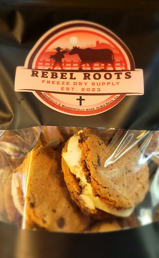 Chocolate Chip Cookie Ice Cream Sandwich Bites