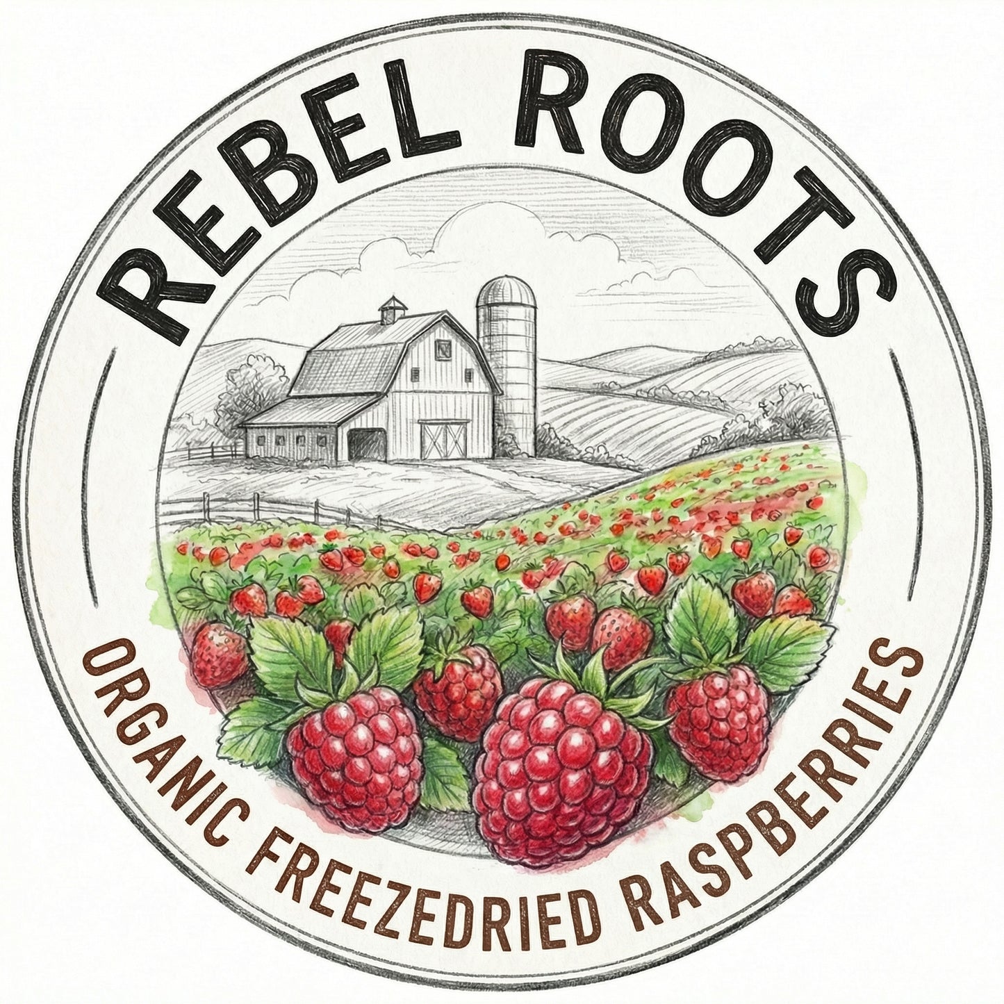 Organic Freeze Dried Raspberries