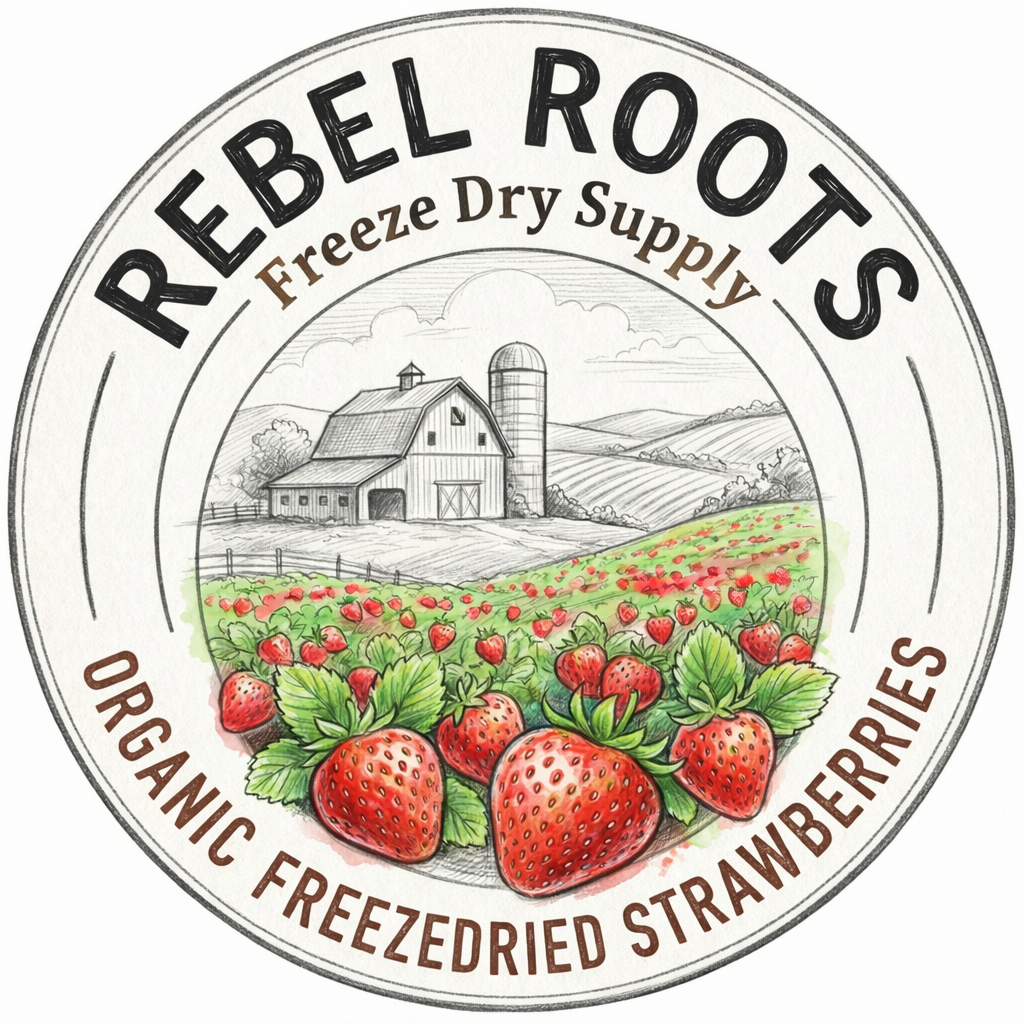 Organic Freeze Dried Strawberries