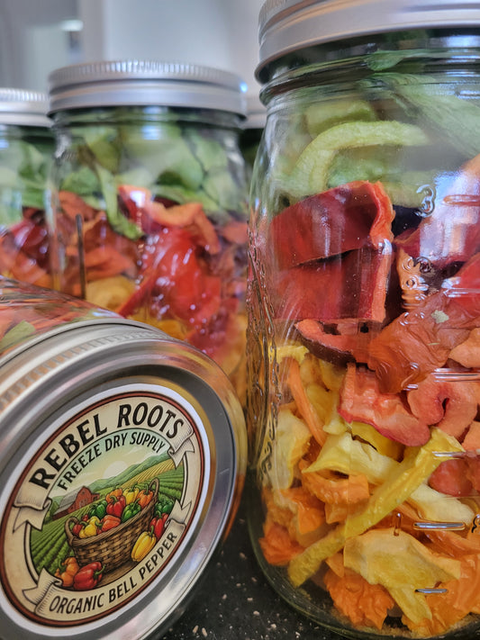 Organic Freeze Dried Bell Peppers