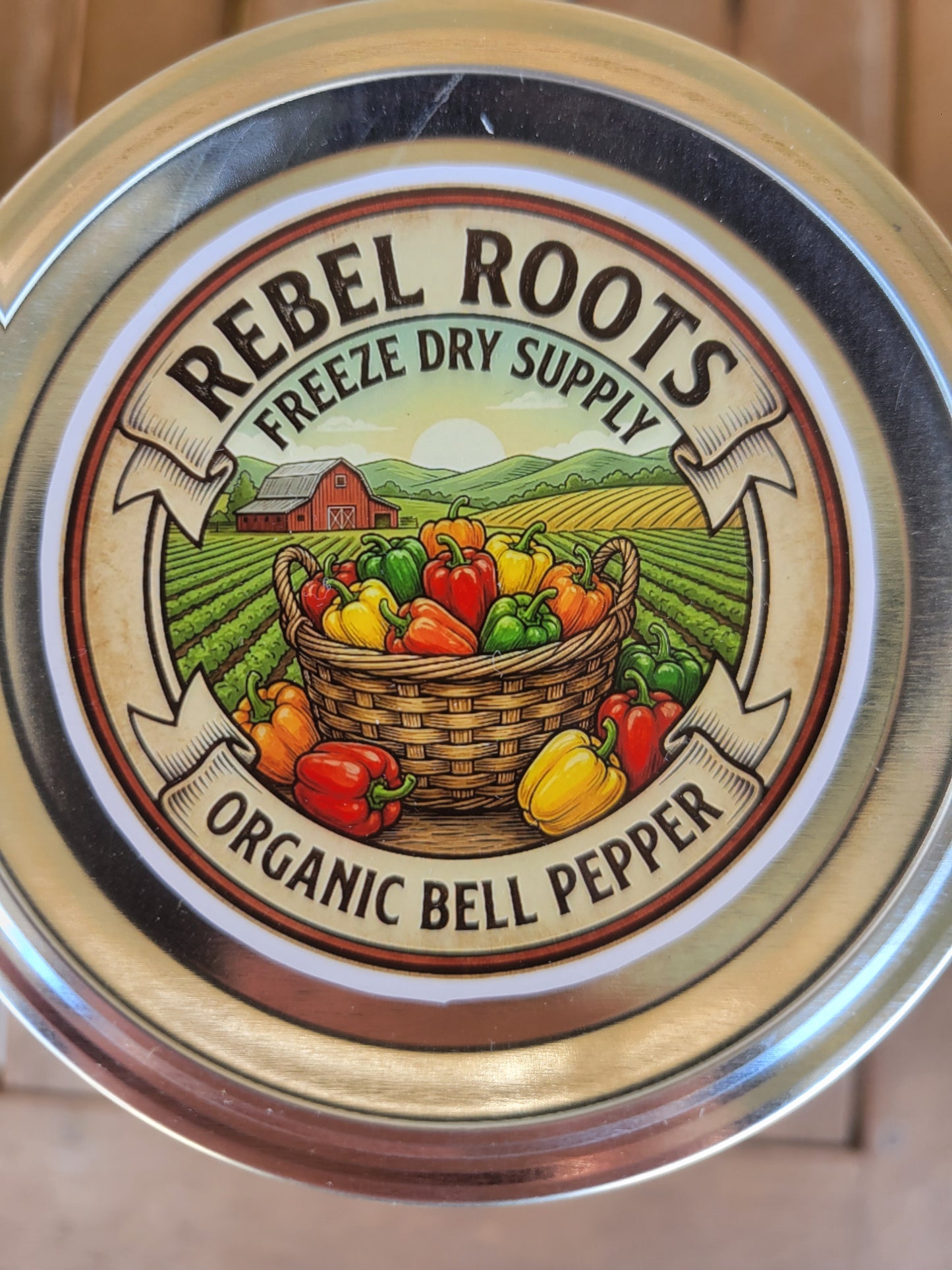 Organic Freeze Dried Bell Peppers